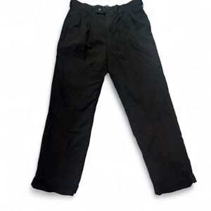 Louis Raphael Men's Charcoal Dress Pants